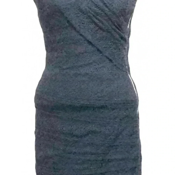 Alexande Wang Lace Mid Length Dress In Black Color Size 6. - Picture 2 of 16